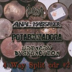 Anal Massaker : 4 Way Split cdr #2